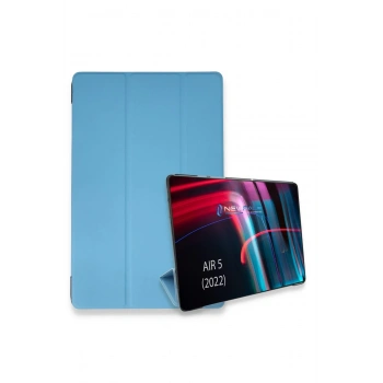 Mey İthalat®   iPad Air 5 (2022) Kılıf Tablet Smart Kılıf - Mavi