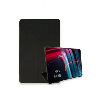 Mey İthalat®   iPad Air 5 (2022) Kılıf Tablet Smart Kılıf - Siyah