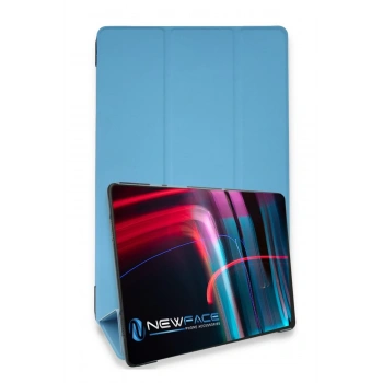 Mey İthalat®   iPad Mini 3 Kılıf Tablet Smart Kılıf - Mavi