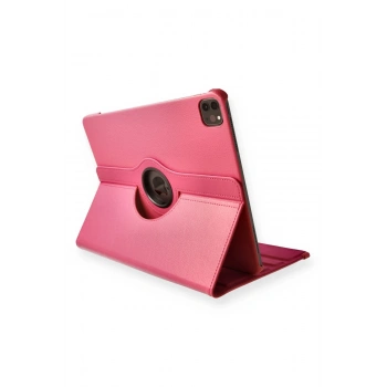Mey İthalat®   iPad Pro 11 (2020) Kılıf 360 Tablet Deri Kılıf - Pembe