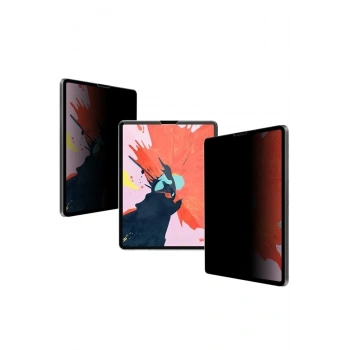 Mey İthalat®   iPad Pro 12.9 (2021) Tablet Hayalet Full Glue Ekran Koruyucu