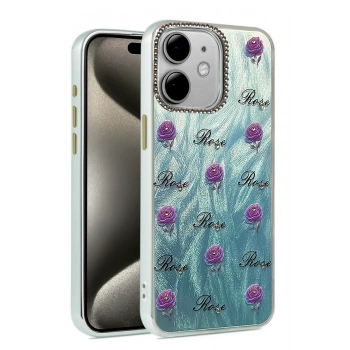 Mey İthalat®   iPhone 11 Kılıf Blade Aynalı Desenli Kapak - Desen 9