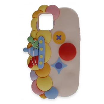Mey İthalat®   iPhone 11 Kılıf Poky Karakter Silikon Kapak - Desen 7