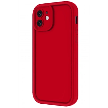 Mey İthalat®   iPhone 11 Kılıf Viera Silikon - Kırmızı