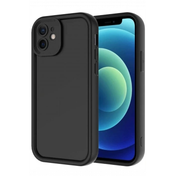 Mey İthalat®   iPhone 11 Kılıf Viera Silikon - Siyah