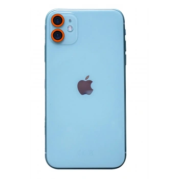 Mey İthalat®   iPhone 11 Neon Fosforlu Kamera Lens - Turuncu