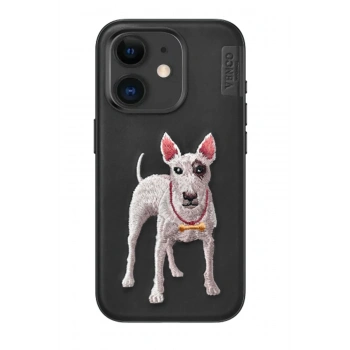 Mey İthalat®   iPhone 11 Perma Desenli Kapak - Siyah