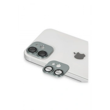 Mey İthalat® iPhone 11 Pers Alüminyum Kamera Lens - Yeşil