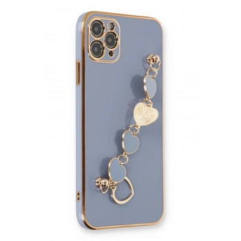 Mey İthalat®   iPhone 11 Pro Kılıf Esila Silikon - Gri