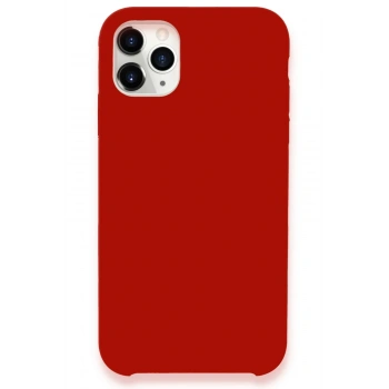 Mey İthalat®   iPhone 11 Pro Kılıf Lansman Legant Silikon - Kırmızı