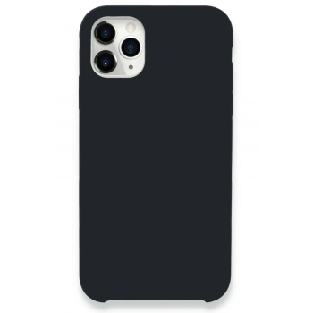 Mey İthalat®   iPhone 11 Pro Kılıf Lansman Legant Silikon - Koyu Gri