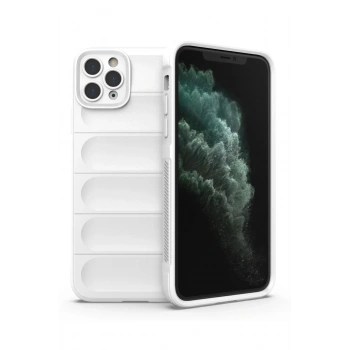 Mey İthalat® iPhone 11 Pro Kılıf Optimum Silikon - Krem