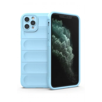 Mey İthalat® iPhone 11 Pro Kılıf Optimum Silikon - Sky Blue