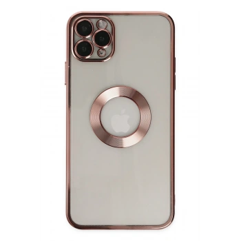 Mey İthalat® iPhone 11 Pro Kılıf Slot Silikon - Rose Gold