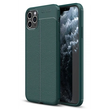 Mey İthalat®   iPhone 11 Pro Max Kılıf Auto Focus Kapak - Yeşil