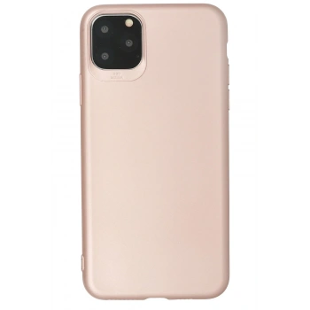 Mey İthalat®   iPhone 11 Pro Max Kılıf First Silikon - Rose Gold