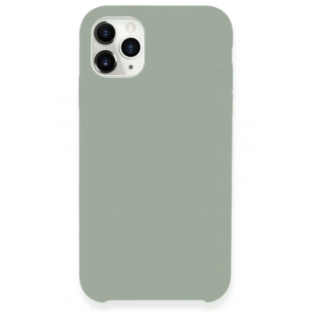 Mey İthalat®   iPhone 11 Pro Max Kılıf Lansman Legant Silikon - Açık Gri