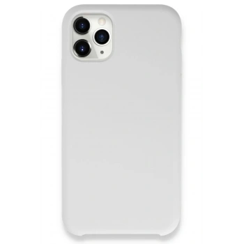 Mey İthalat®   iPhone 11 Pro Max Kılıf Lansman Legant Silikon - Beyaz