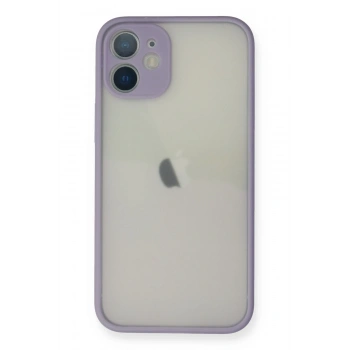 Mey İthalat®   iPhone 11 Pro Max Kılıf Montreal Silikon Kapak - Mor