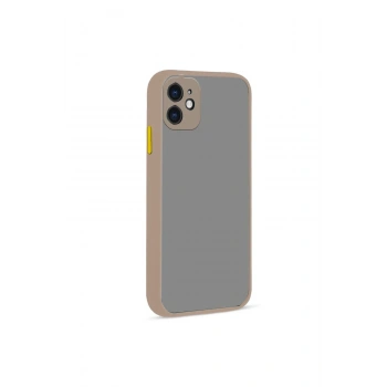 Mey İthalat®   iPhone 12 Kılıf Montreal Silikon Kapak - Pembe