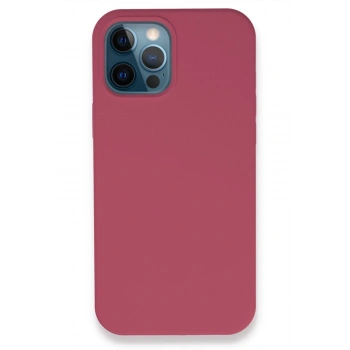Mey İthalat®   iPhone 12 Pro Kılıf Lansman Legant Silikon - Fuşya