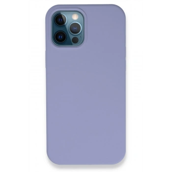 Mey İthalat®   iPhone 12 Pro Kılıf Lansman Legant Silikon - Lila