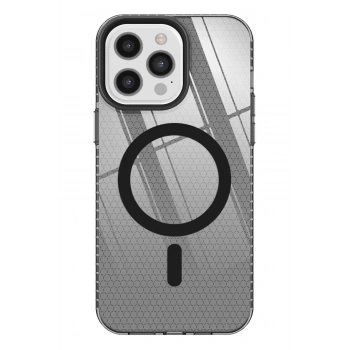 Mey İthalat®   iPhone 12 Pro Max Kılıf Beta Magneticsafe Silikon - Siyah