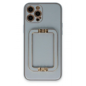 Mey İthalat®   iPhone 12 Pro Max Kılıf Coco Elit Kapak - Turkuaz