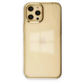 Mey İthalat®   iPhone 12 Pro Max Kılıf Element Silikon - Gold