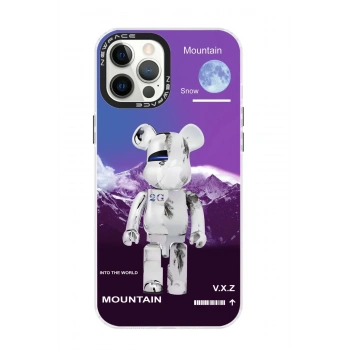 Mey İthalat®   iPhone 12 Pro Max Kılıf Estoril Desenli Kapak - Estoril - 8