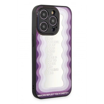 Mey İthalat®   iPhone 12 Pro Max Kılıf Mirror Desenli Kapak - Mirror - 5