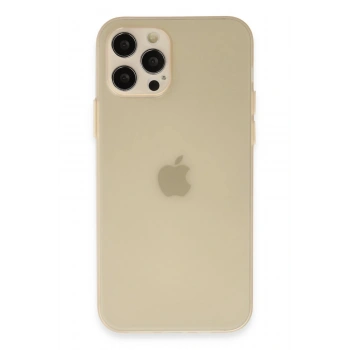 Mey İthalat® iPhone 12 Pro Max Kılıf Puma Silikon - Gold