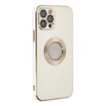 Mey İthalat®   iPhone 12 Pro Max Kılıf Store Silikon - Beyaz