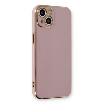 Mey İthalat®   iPhone 13 Kılıf Volet Silikon - Mor