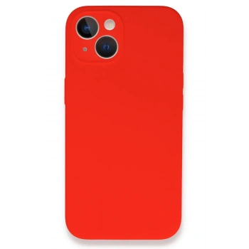 Mey İthalat®   iPhone 13 Mini Kılıf Lansman Legant Silikon - Kırmızı