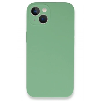 Mey İthalat®   iPhone 13 Mini Kılıf Lansman Legant Silikon - Yeşil