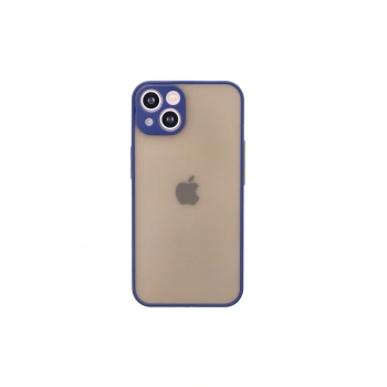 Mey İthalat®   iPhone 13 Mini Kılıf Montreal Silikon Kapak - Lacivert