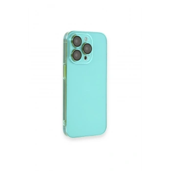 Mey İthalat®   iPhone 13 Pro Kılıf Armada Lensli Kapak - Yeşil