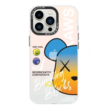 Mey İthalat®   iPhone 13 Pro Kılıf Estoril Desenli Kapak - Estoril - 6