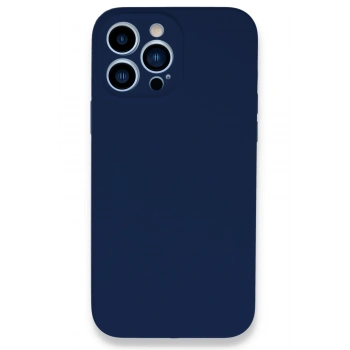 Mey İthalat®   iPhone 13 Pro Kılıf Lansman Legant Silikon - Lacivert