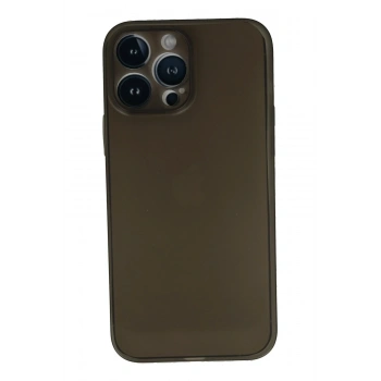 Mey İthalat®   iPhone 13 Pro Kılıf PP Ultra İnce Kapak - Gri