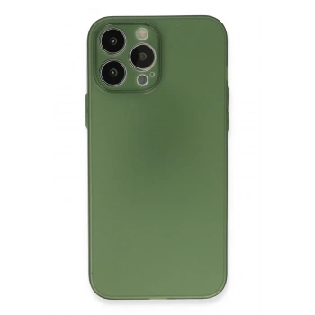 Mey İthalat®   iPhone 13 Pro Kılıf Puma Silikon - Yeşil