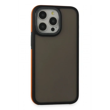 Mey İthalat®   iPhone 13 Pro Max Harvel Kapak - Turuncu