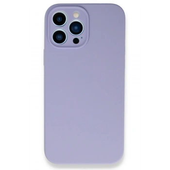 Mey İthalat®   iPhone 13 Pro Max Kılıf Lansman Legant Silikon - Lila