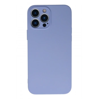 Mey İthalat®   iPhone 13 Pro Max Kılıf Nano içi Kadife Silikon - Lila