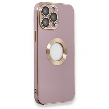 Mey İthalat®   iPhone 13 Pro Max Kılıf Store Silikon - Mor