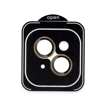 Mey İthalat®   iPhone 13 PVD Metal Kamera Lens - Gold