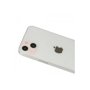 Mey İthalat®   iPhone 13 Rainbow Kamera Lens Koruma Cam - Rose Gold