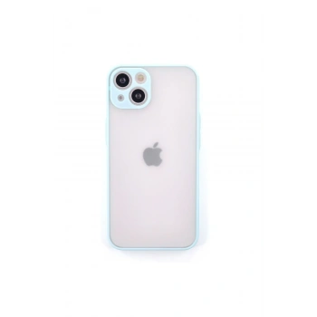 Mey İthalat®   iPhone 14 Kılıf Montreal Silikon Kapak - Turkuaz