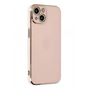 Mey İthalat®   iPhone 14 Kılıf Volet Silikon - Pembe
